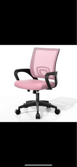 MONIBLOOM PINK OFFICE CHAIR ! New