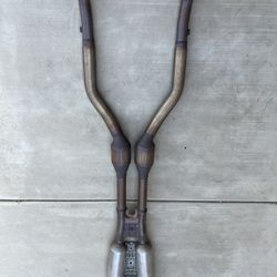 2014 Lexus is350 fsport oem exhaust mid pipe muffler/resonator