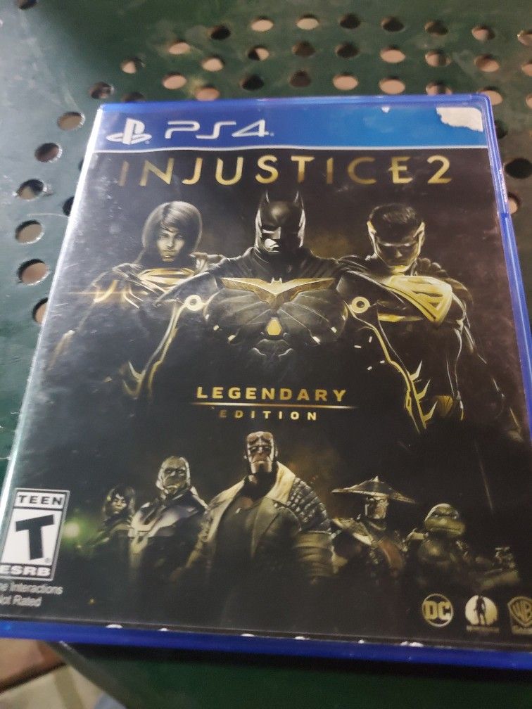 Injustice 2 Legendary Edition Ps4 GAME