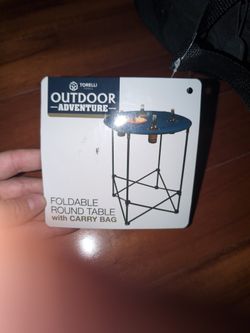 Foldable round Table