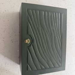 Rolex box.  Older style medium $50