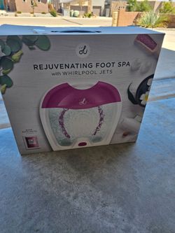 Vie Oli Rejuvenating Foot Spa with Whirlpool Jets