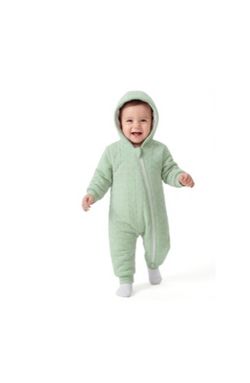 Unnivolli Baby Hooded Romper. New 3-6 Months