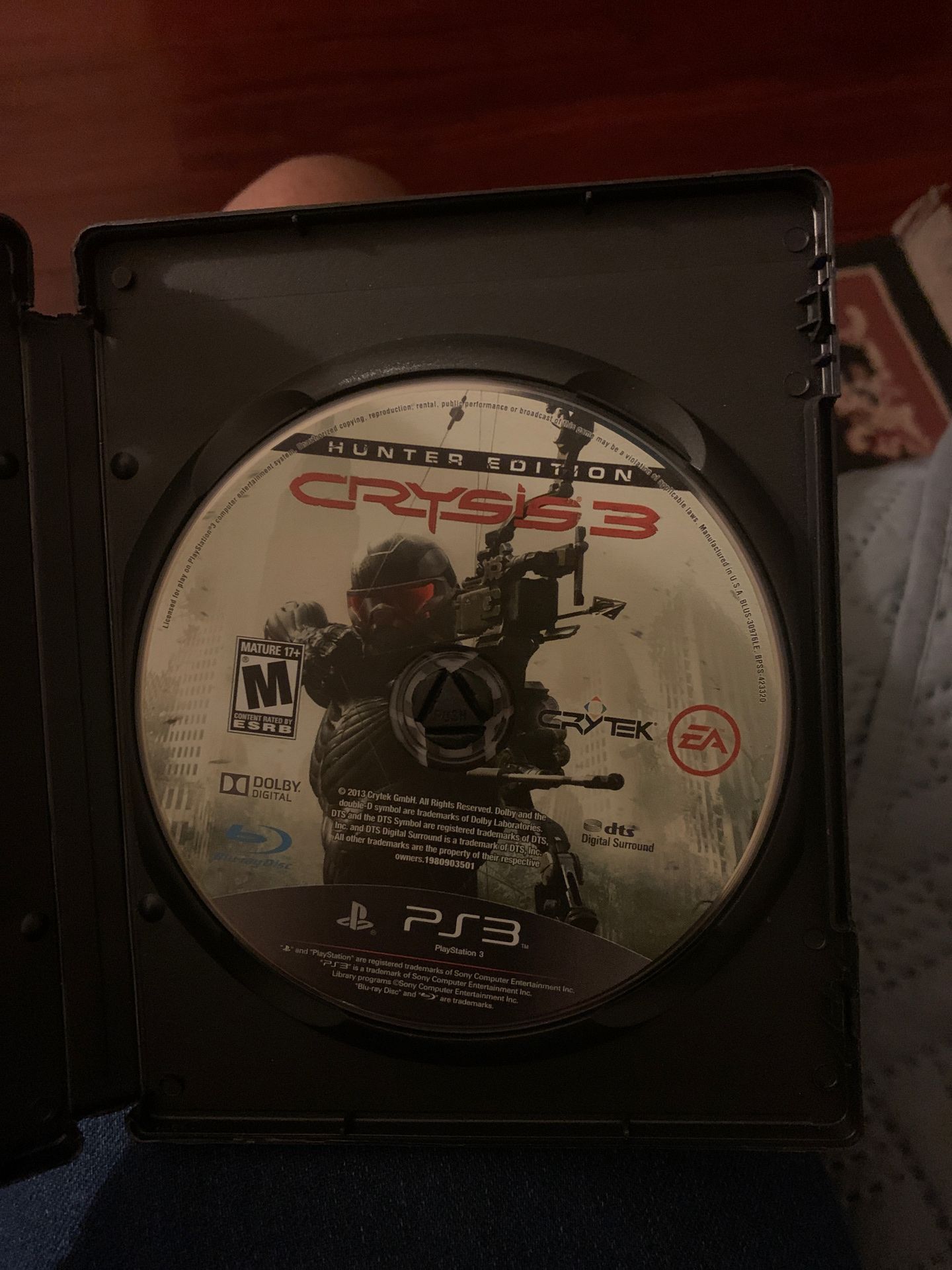 PS3 Crysis 3 Hunter edition