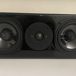 Handmade in Vienna THEATRO" refers to the Theatro series of high-fidelity center channel speakers from Vienna Acoustics,