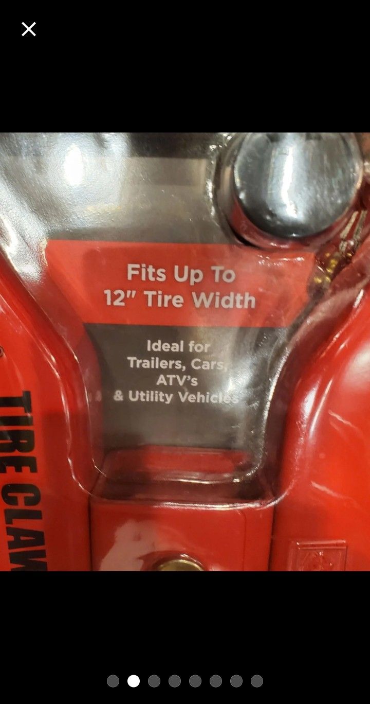 The Club TireClaw Xl Brand New In Security Sealed Packaging (Pics #4&#5)