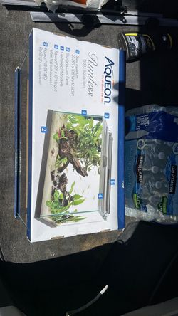 Aqueon Rimless Glass Aquarium 10 Gallon
