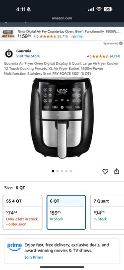 Gourmia Air Fryer