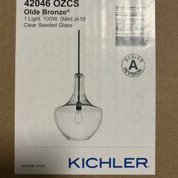  One Hanging  Pendant Light Fixture 