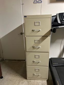 FREE BEIGE FILING CABINET