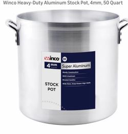 Commercial stock pot 50qt NSF(No lid)