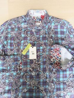 RARE Vintage Robert Graham Irish Guards Classic Fit Paisley Shirt - Size: LARGE - NWT - NOS - BRAND NEW WITH TAGS