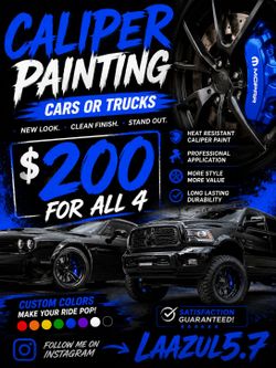 brake caliper painting all makes and models