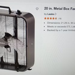 Laskos. 20" metal box fun.