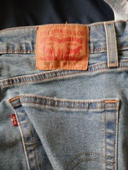 Levi's 514 Light Wash Denim Jeans