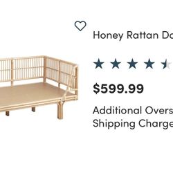 Rattan Daybed From World Market