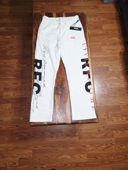Civil Regime White Sweatpants