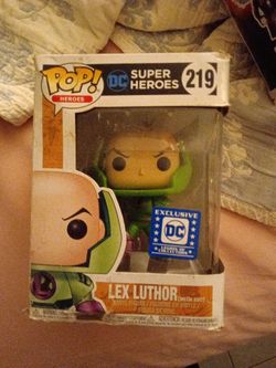 Pop heroes lex luthor