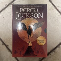 Percy Jackson and the Olympians book set