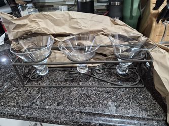 Martini Glass Entertainment Set