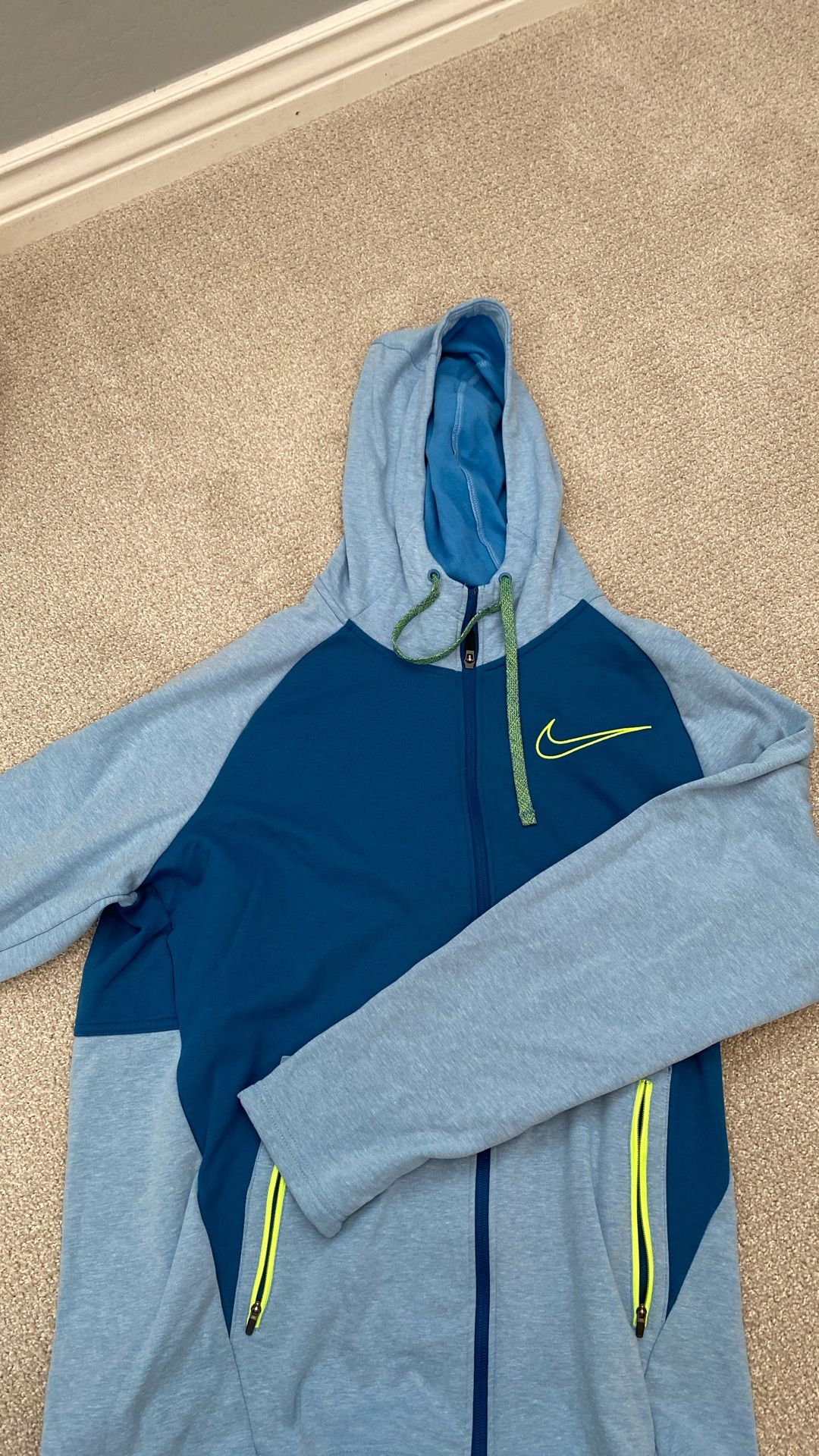 Blue Nike Windbreaker