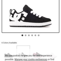 Mens DC Skate Shoes Size 13