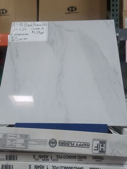 Tile polished 24x24 price$1.29 per sqft 11.62sf/box $15.00