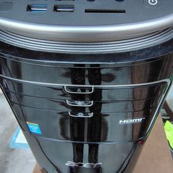 Desktop Tower Case, with motherboard and fans