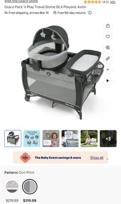 Graco Pack ‘n Play Travel Dome DLX Playard
