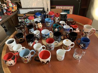 Huge Disney Coffee Mug/cup Lot New