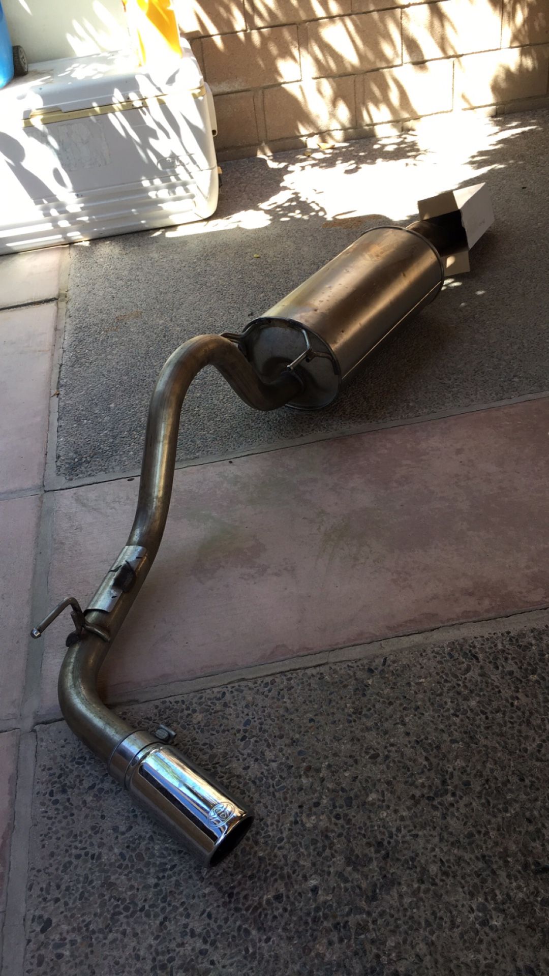 Original 2019 Toyota Tacoma exhaust