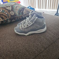Grey Jordan 11s 