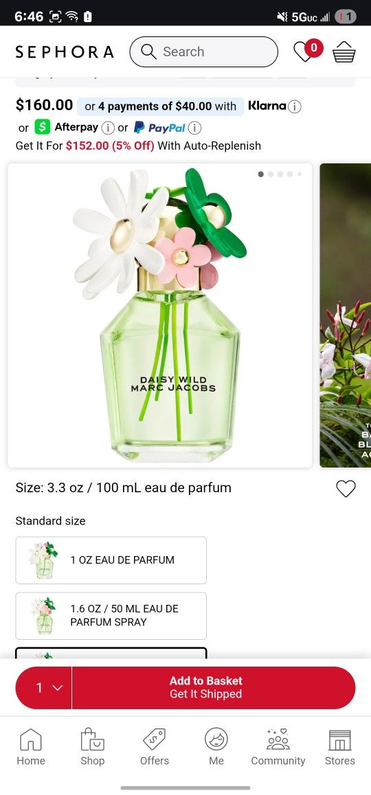 Marc Jacobs Fragrances
Daisy Wild Eau de Parfum with Banana Blossom Accord, Jasmine & Vetiver