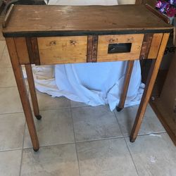 Antique Medical Sterilizer Cabinet