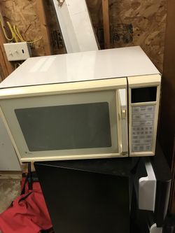 GE monogram microwave
