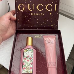 Gucci flore gorgeous Gardenia set