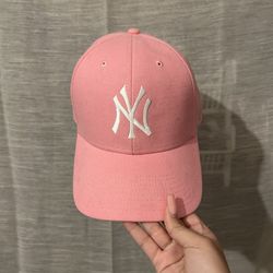 Pink New York Yankee Hat