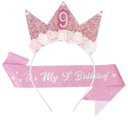 9th Birthday crown