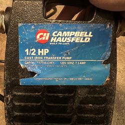 Campbell Hausfeld Transfer Pump