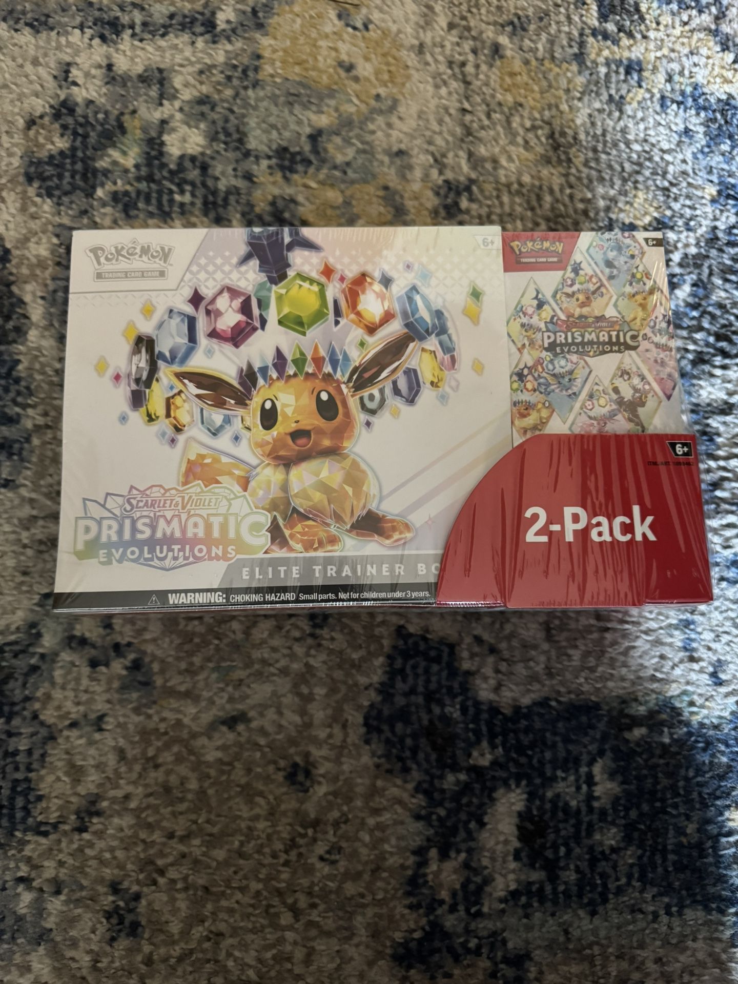 Prismatic Evolutions Costco 2 Pack ETB And Booster Bundle Combo