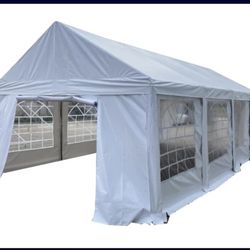 ONLY SALE!!!! PARTY TENT 13 x 26 ft. White PE

