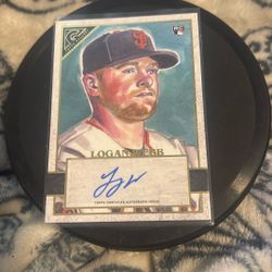 Logan Webb RC Auto Topps Gallery