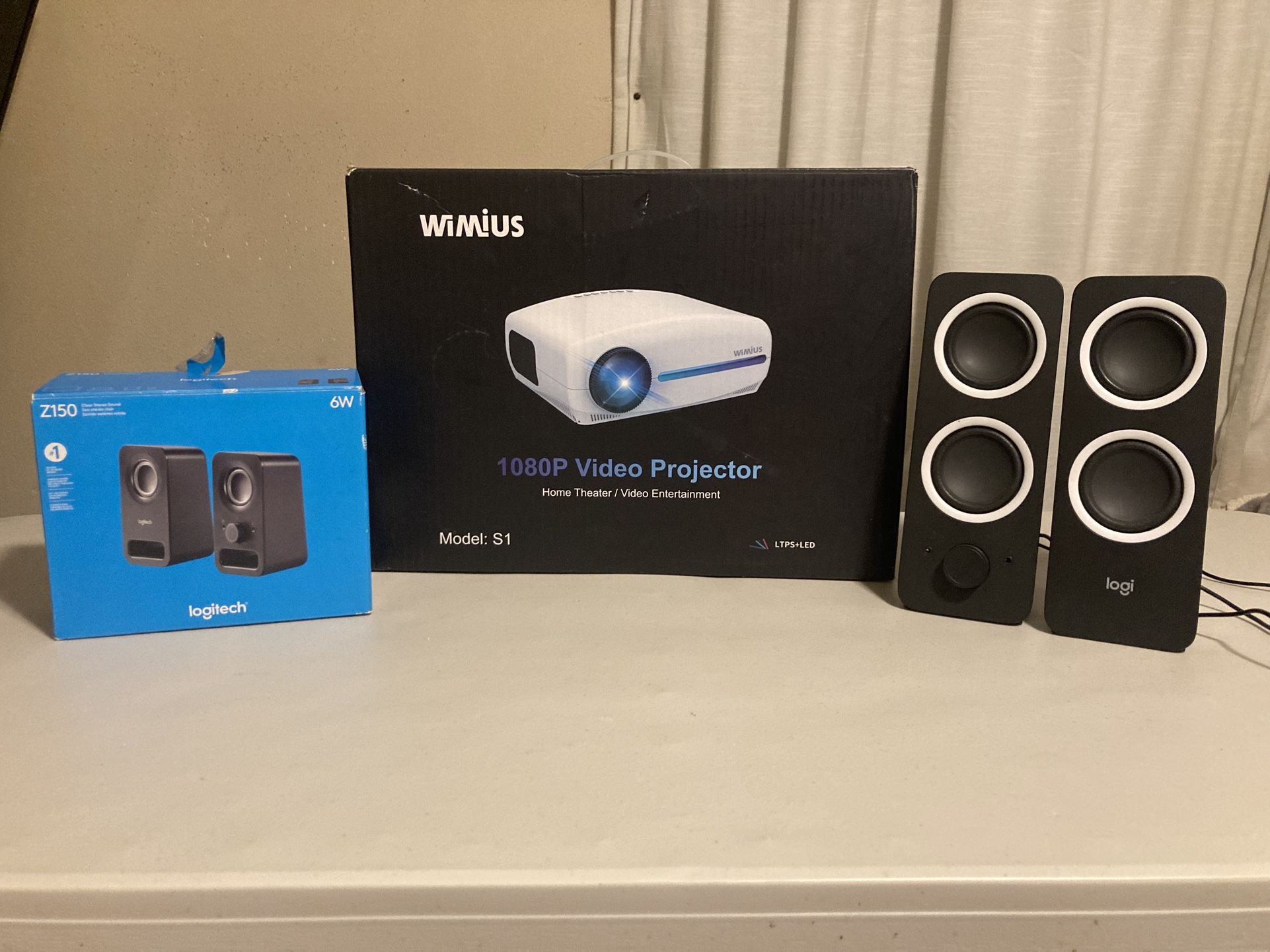 Wimius S1 1080p Video Projector
