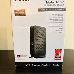NETGEAR N600 Wifi Cable Modem Router