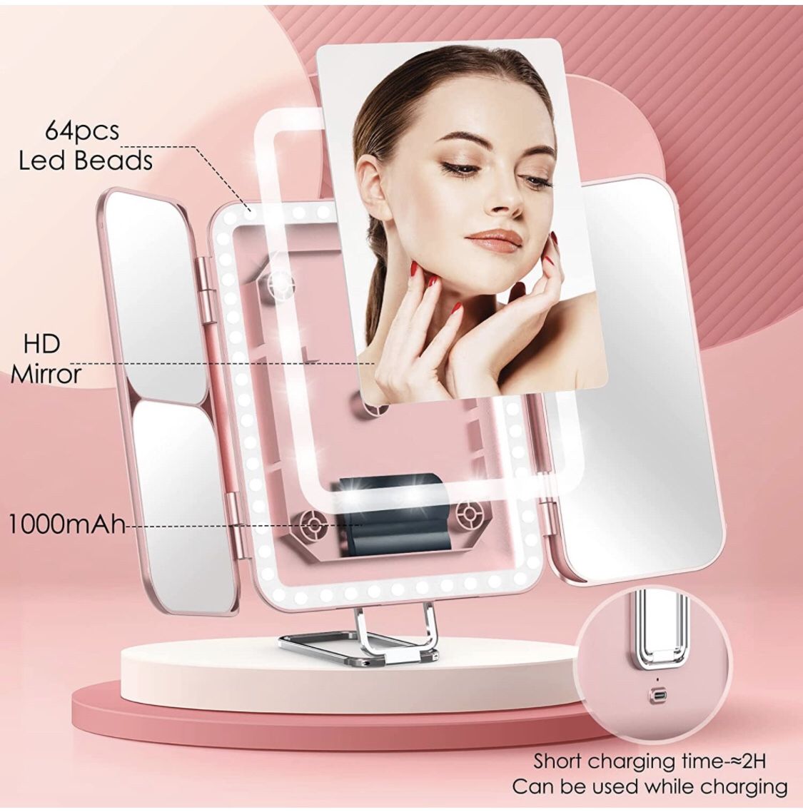Lighted Makeup Mirror Vanity Mirror