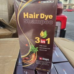 Hair Dye 3 In 1  Golden Brown 