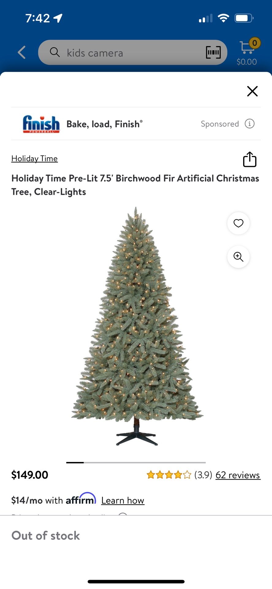 Christmas Tree 7.5
