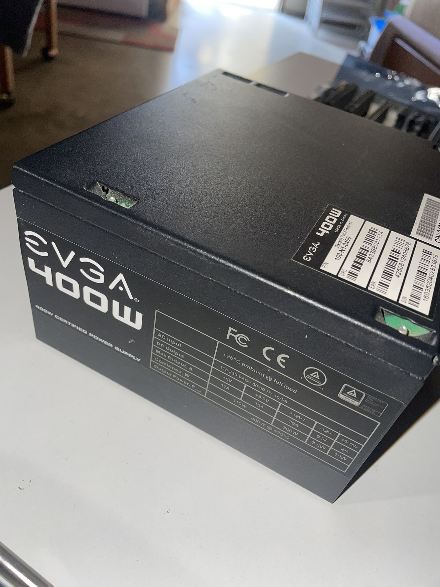 EVGA 400W POWER SUPPLY