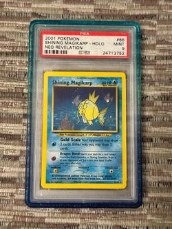 2001 Pokemon Neo Revelation #66 Shining Magikarp Holo PSA 9 MINT