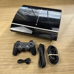 PlayStation 3 Black 500 GB Console Bundle Delidded PS3